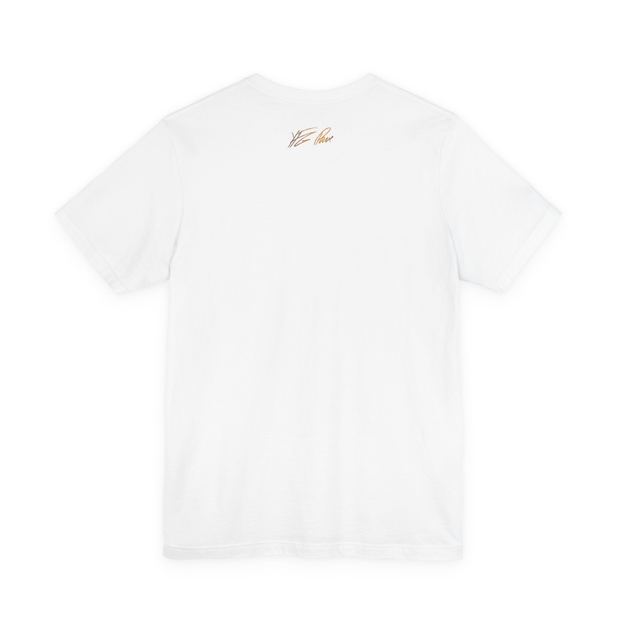 T-Shirt mit Herz-Print auf der Brust.