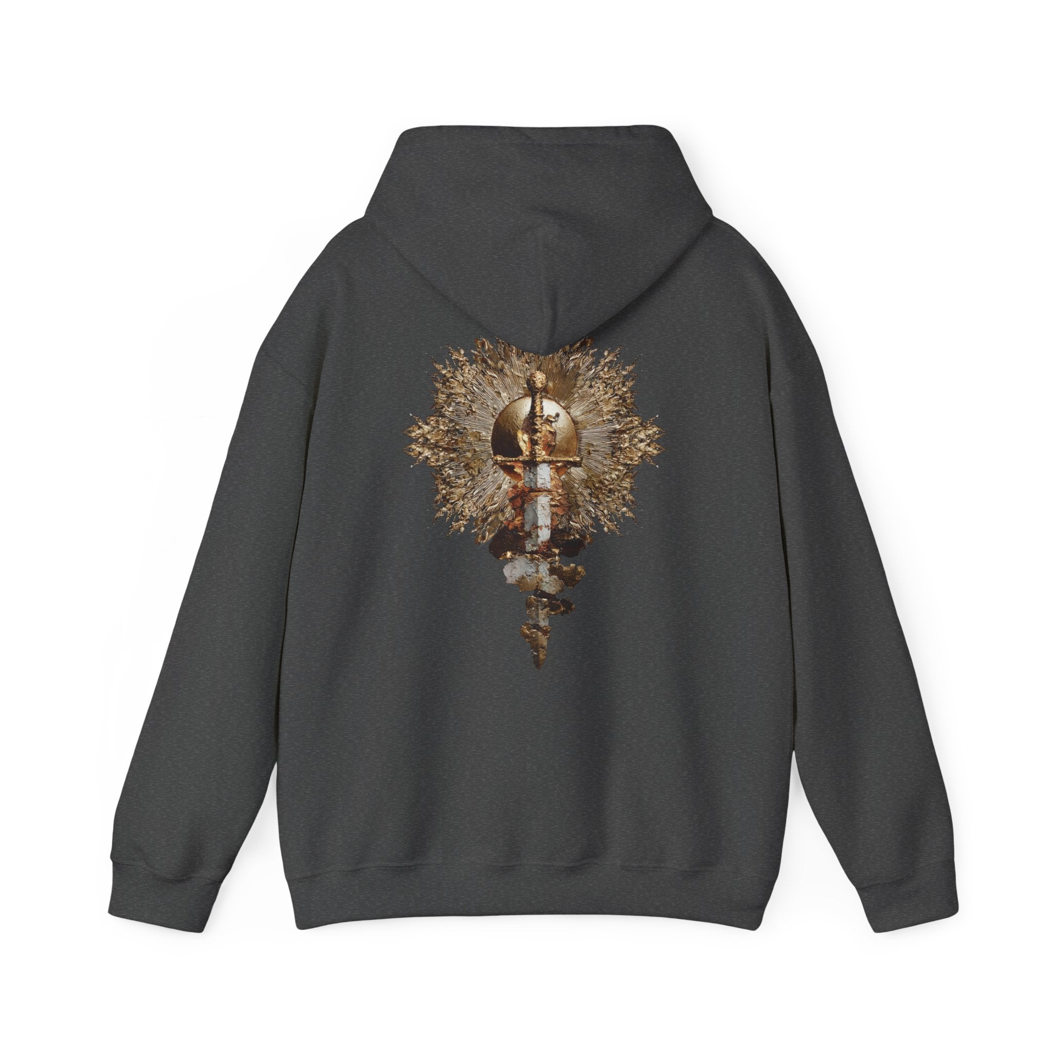 Hoodie mit Lichtschwert Backprint