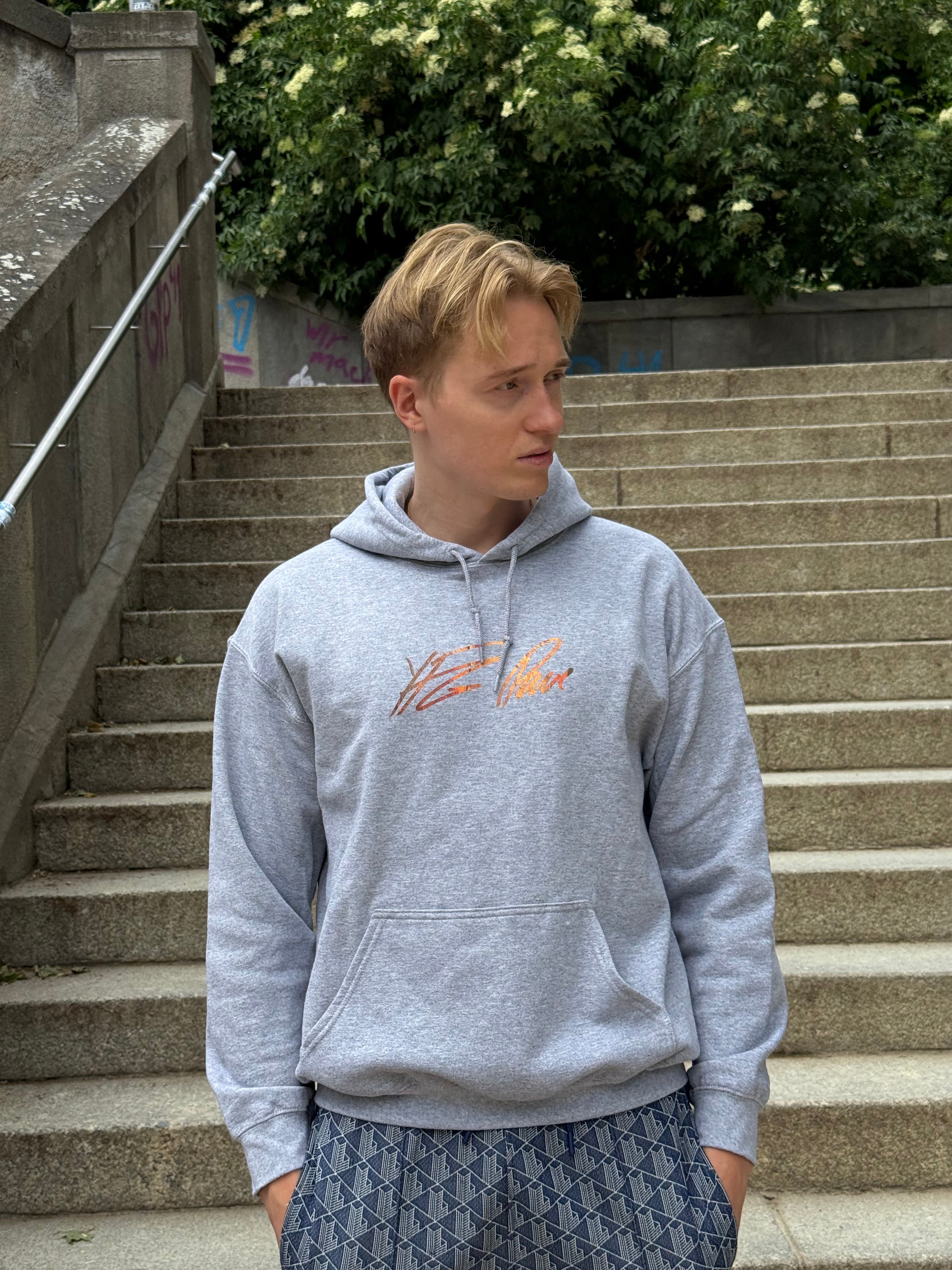 Hoodie mit Lichtschwert Backprint