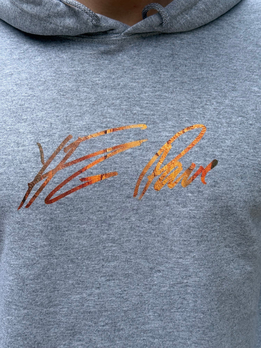 Hoodie mit Lichtschwert Backprint