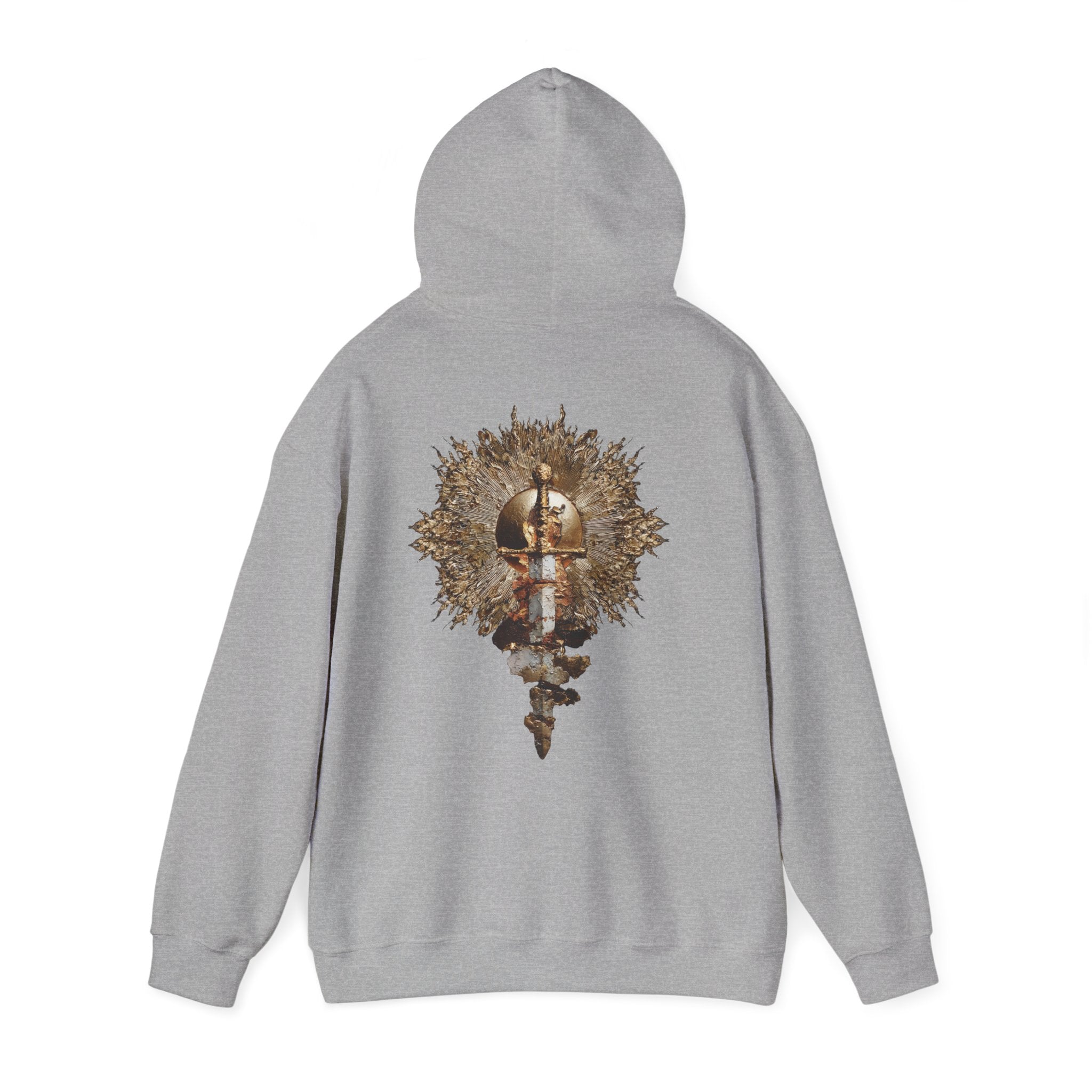 Hoodie mit Lichtschwert Backprint