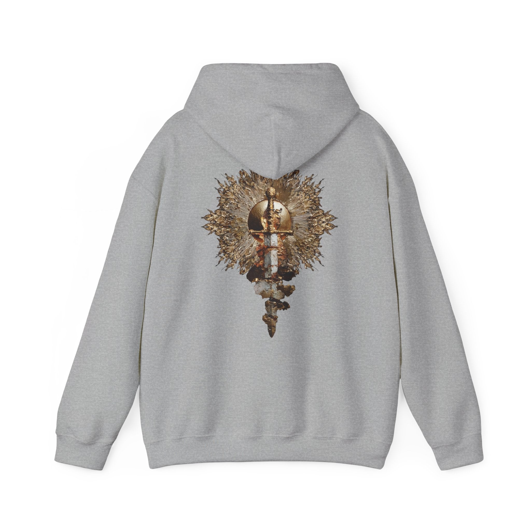 Hoodie mit Lichtschwert Backprint